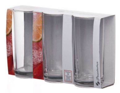 Набор стаканов ISTANBUL 3 шт. 290 мл (коктейль)42402 